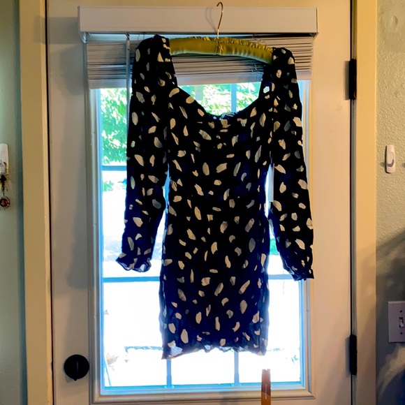 NWT Reformation Amala dress in Splatter